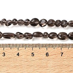 Натуральные ледяные обсидиановые бусинки&nbsp;G-C268-A07-6x8mm