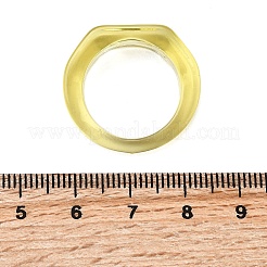 Детский прозрачный акриловый клей на кольцевой основе RJEW-P154-01A-M