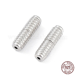 Застежки из стерлингового серебра с родиевым покрытием STER-K173-07P