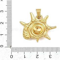 Подвески из нержавеющей стали 304 с тематикой океана&nbsp;LS-STAS-K315-01B-G