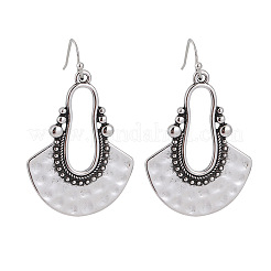 Серьги-подвески в стиле бохо из искусственной кожи с веером&nbsp;FS-WGA2883-01