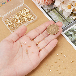 500 шт. Латунные дистанционные бусины&nbsp;KK-GO0002-03