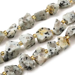 Необработанные грубые натуральные нити из яшмы G-Z087-A10