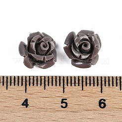 Резные бусины из синтетического коралла&nbsp;CORA-M001-07E