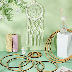 12 шт. кольца из листов МДФ&nbsp;AJEW-WH0816-273