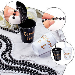 8 комплект из 2-х цветных наборов для самостоятельного изготовления ожерелий из стеклянных рюмок&nbsp;DIY-CP0008-06