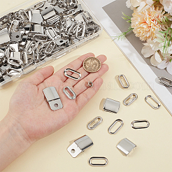 40 комплект железных бейсболок с пряжкой и ремешком для крепления FIND-BC0014-10P