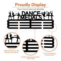 Спортивная тема железная вешалка для медалей настенная стойка для дисплея ODIS-WH0021-602
