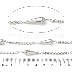 Цепи каплевидной формы из нержавеющей стали 304&nbsp;CHS-Z004-08P