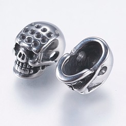 304 нержавеющая сталь бусины со стразами STAS-I097-057AS