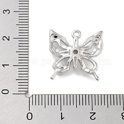 Подвески из латуни с прозрачным фианитом&nbsp;LS-KK-Z061-14P-01