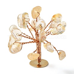 Украшения дисплея чипсов натурального цитрина&nbsp;G-Z016-13B