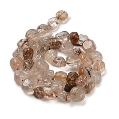 Природного кварца нитей бисера G-P497-01E-38