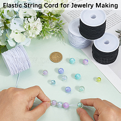 4 рулон эластичных шнуров 2 цветов&nbsp;EC-PA0001-02B