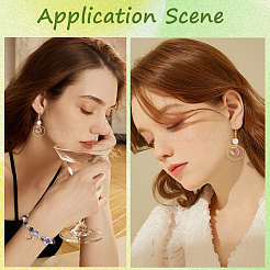 36шт 6 цвета подвески из сплава со стразами FIND-SC0014-74