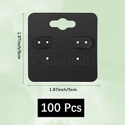 100шт бумажные серьги дисплей карты&nbsp;CDIS-DJ0001-15B