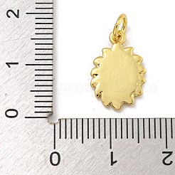 Цветок с узором Девы Марии&nbsp;KK-I718-17G