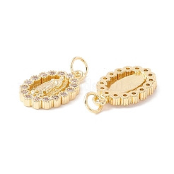 Покрытие стойки латунь микропаве прозрачные подвески из кубического циркония&nbsp;ZIRC-I057-23G