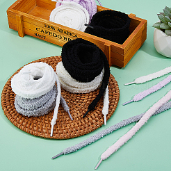 6 пара шнурков из волокна 6 цветов&nbsp;AJEW-FH0005-98