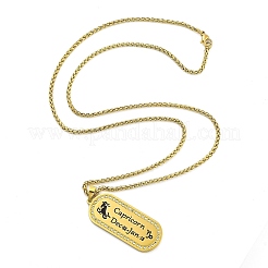 Constellation 304 нержавеющая сталь микропаве прозрачный кубический цирконий пшеница цепочка кулон ожерелья для женщин мужчин NJEW-U007-01H