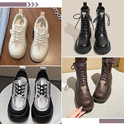 8 шт. 2-цветное украшение для обуви из сплава со стразами&nbsp;FIND-GF0007-25