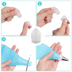 Конвертер насадок для кондитерского мешка с пластиковой глазурью&nbsp;KY-SP0001-42B