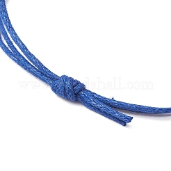 5 шт. наборы браслетов из плетеных бусин из натуральных смешанных камней BJEW-JB09869-02