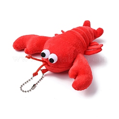 Украшения подвески из ткани&nbsp;HJEW-P022-01A