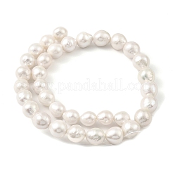 Натуральные бусины из жемчуга эдисон нити&nbsp;PEAR-B004-01A-05A