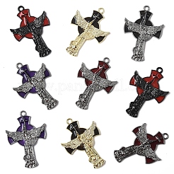 10 шт. подвески в готическом стиле из двухцветного сплава с эмалью&nbsp;FIND-FS0004-29