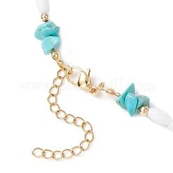 Летние пляжные ожерелья с подвесками из натуральных ракушек NJEW-TA00197