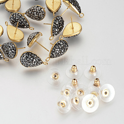 Серьги-гвоздики из полимерной глины&nbsp;X-EJEW-S197-01