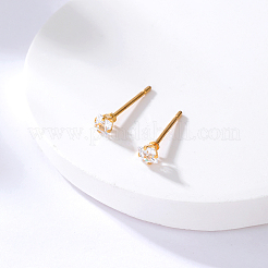 Квадратные серьги-гвоздики из нержавеющей стали 201&nbsp;ZA1233