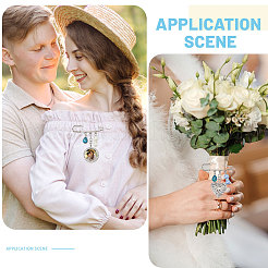 4 шт. 2 стиля: подвески-медальоны&nbsp;JEWB-CA00014