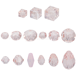 Прозрачные стеклянные бусины GLAA-SP0001-50A