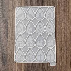 Пасхальная капля с кроликом/морковью/крестиком SIMO-C011-04