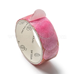 Круглые клейкие декоративные бумажные ленты&nbsp;LS-DIY-M052-01G