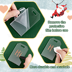 Прозрачные акриловые большие подвески DIY-GA0005-68