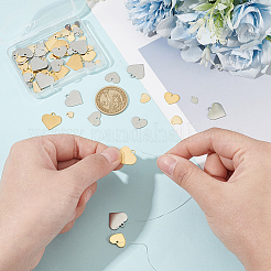 80 шт. 10 стиля подвесок из нержавеющей стали 304 и 201 STAS-WR0001-07