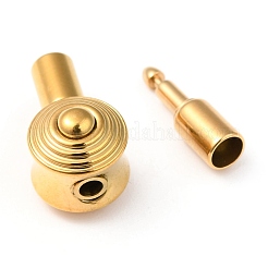 Винтовые застежки из нержавеющей стали 304 с вакуумным покрытием PVD STAS-P255-10G