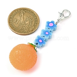 Украшение подвески из фруктовой смолы HJEW-JM01554-02