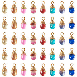 50шт подвески из искусственного нефритового стекла&nbsp;PALLOY-TAC0219