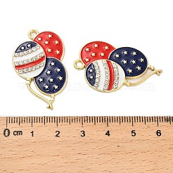 Подвески из сплава с эмалью ко дню независимости&nbsp;ENAM-G229-04G-01