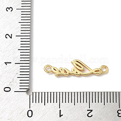 Латунные подвески-соединители «слово любви» KK-Q068-10A