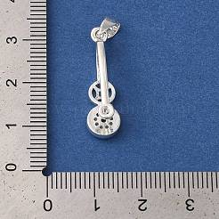 Стеллажное покрытие латунь микро паве кубический цирконий ледоруб щепотка поручни KK-F873-19S