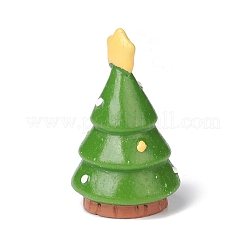 Украшение дисплея статуи из смолы в рождественском стиле DJEW-O002-01F