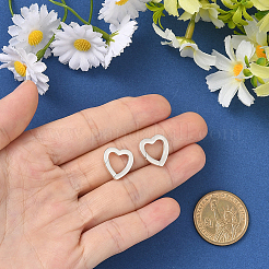 2 шт. 925 кольца-пружинки из стерлингового серебра&nbsp;STER-SC0001-56