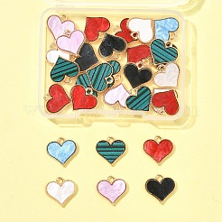 Подвески из эмали из сплава 30 шт.&nbsp;ENAM-FS0002-68