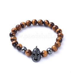 Браслеты из бусин стрейч с натуральными драгоценными камнями&nbsp;BJEW-JB05174