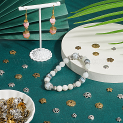 320 шт. 16 колпачка для бусин в тибетском стиле&nbsp;TIBE-SC0002-15